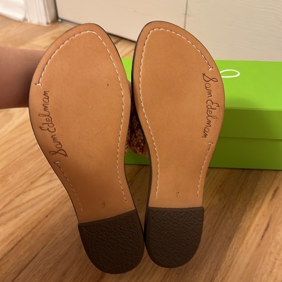 New Sam Edelman Sandals Gunner Beaded Slides size 7 - Picture 4 of 7